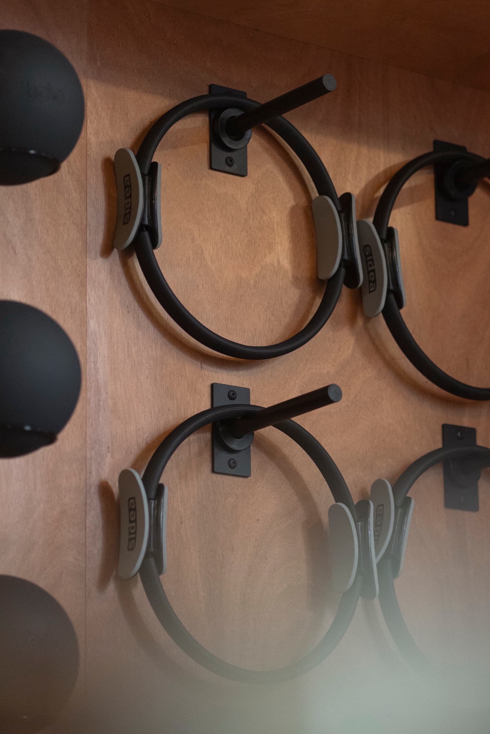 Pilates ring equipment detail at HY Guastalla